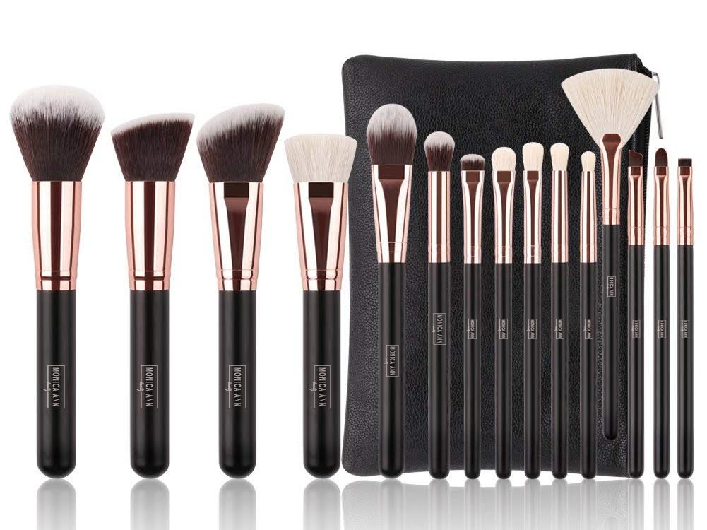 Rose Gold Brush Set + Bag (Limited Edition)